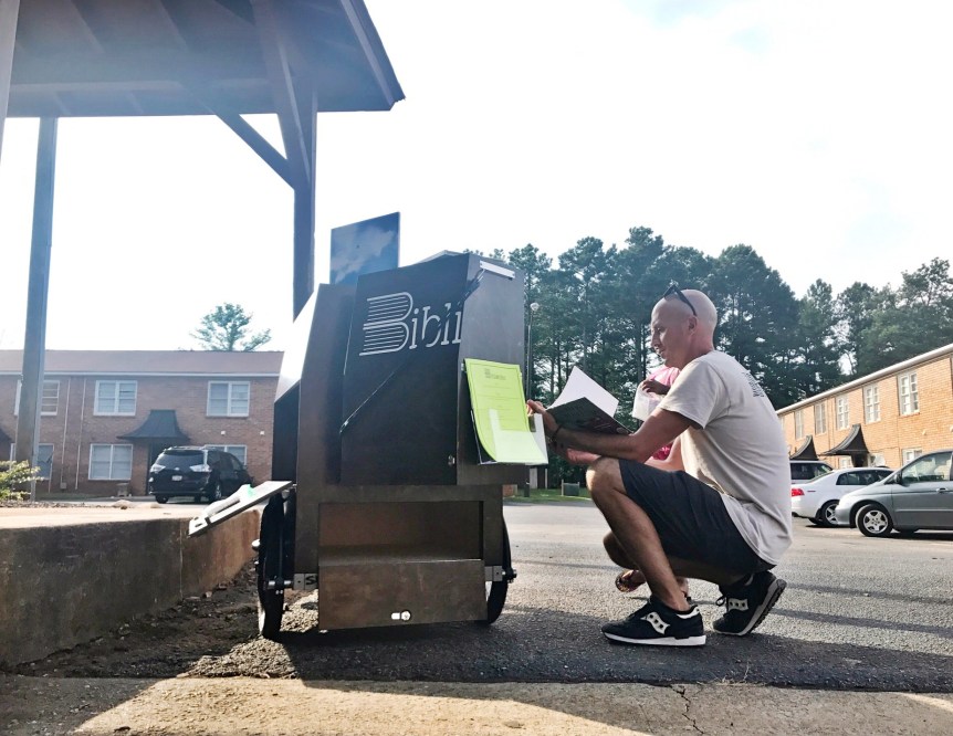 Mauricio Reads to Cameron